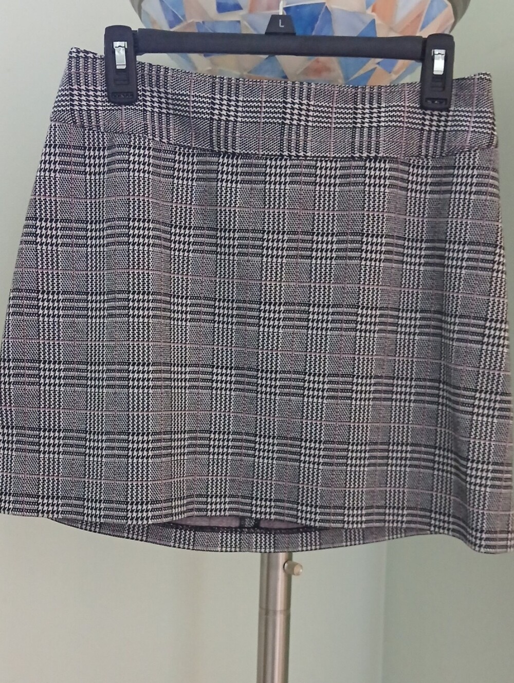Plaid Mini Skirt